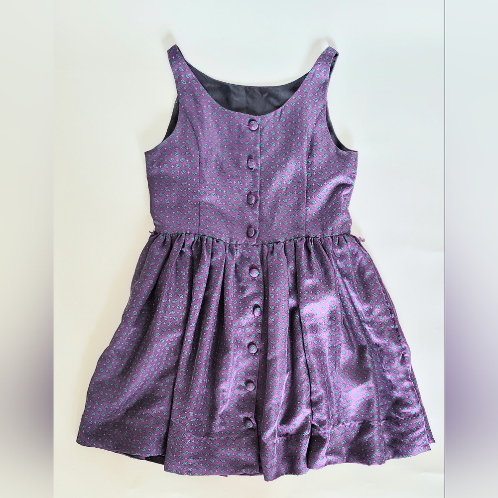 Ralph Lauren Designer Vintage Girls Sleeveless Summer Spring Dress - Size 12